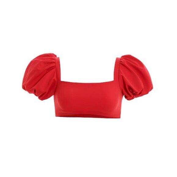 Agua Bendita Other - AGUA BENDITA Women's Calista-Isabella Bikini Top Size 2XL In Red